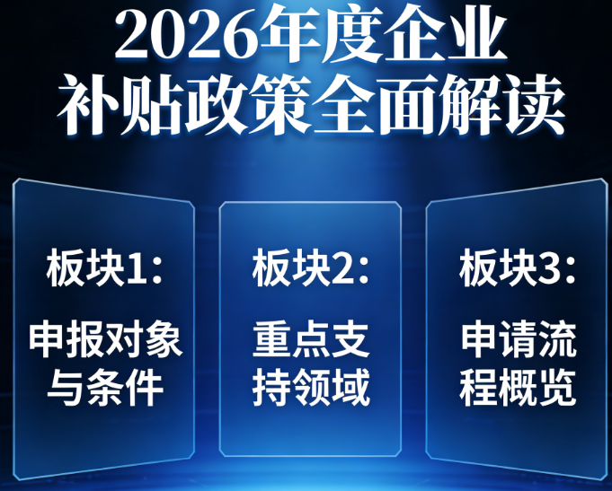 企业申请补贴好不好拿？申报材料、第三方辅助等问题全解析 